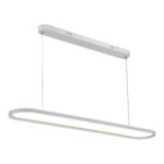 ST615.543.68 Светильник подвесной Белый LED 2*56+12W 4000K 5 780Lm Ra>80  IP20 L1 200xW150xH35 180-2 Подвесные светильники