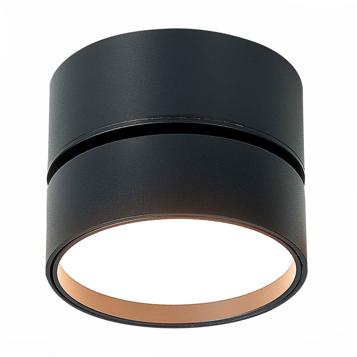 ST651.432.14 Светильник потолочный поворотный Черный LED 1*14W 3000K 1 100Lm Ra>90 120° IP20 D105xH8 Накладные светильники — изображение 2