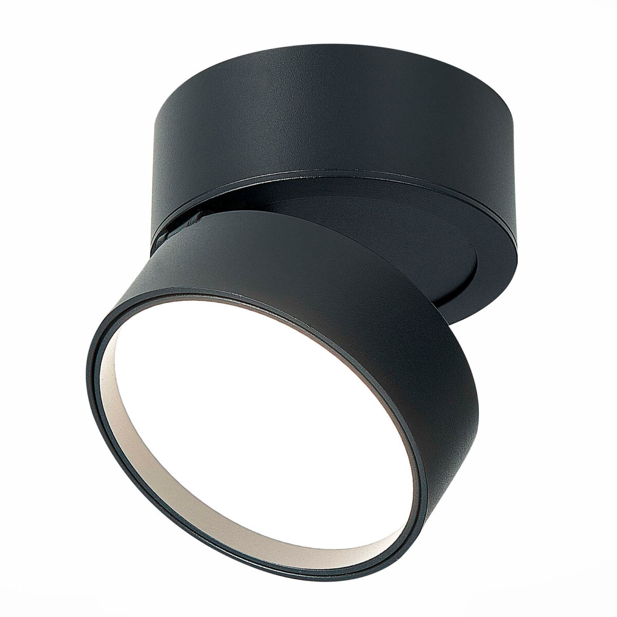 ST651.442.14_01W ST651.442.14 Светильник потолочный поворотный Черный LED 1*14W 4000K 1 100Lm Ra>90 120° IP20 D105xH8 Накладные светильники — изображение 1