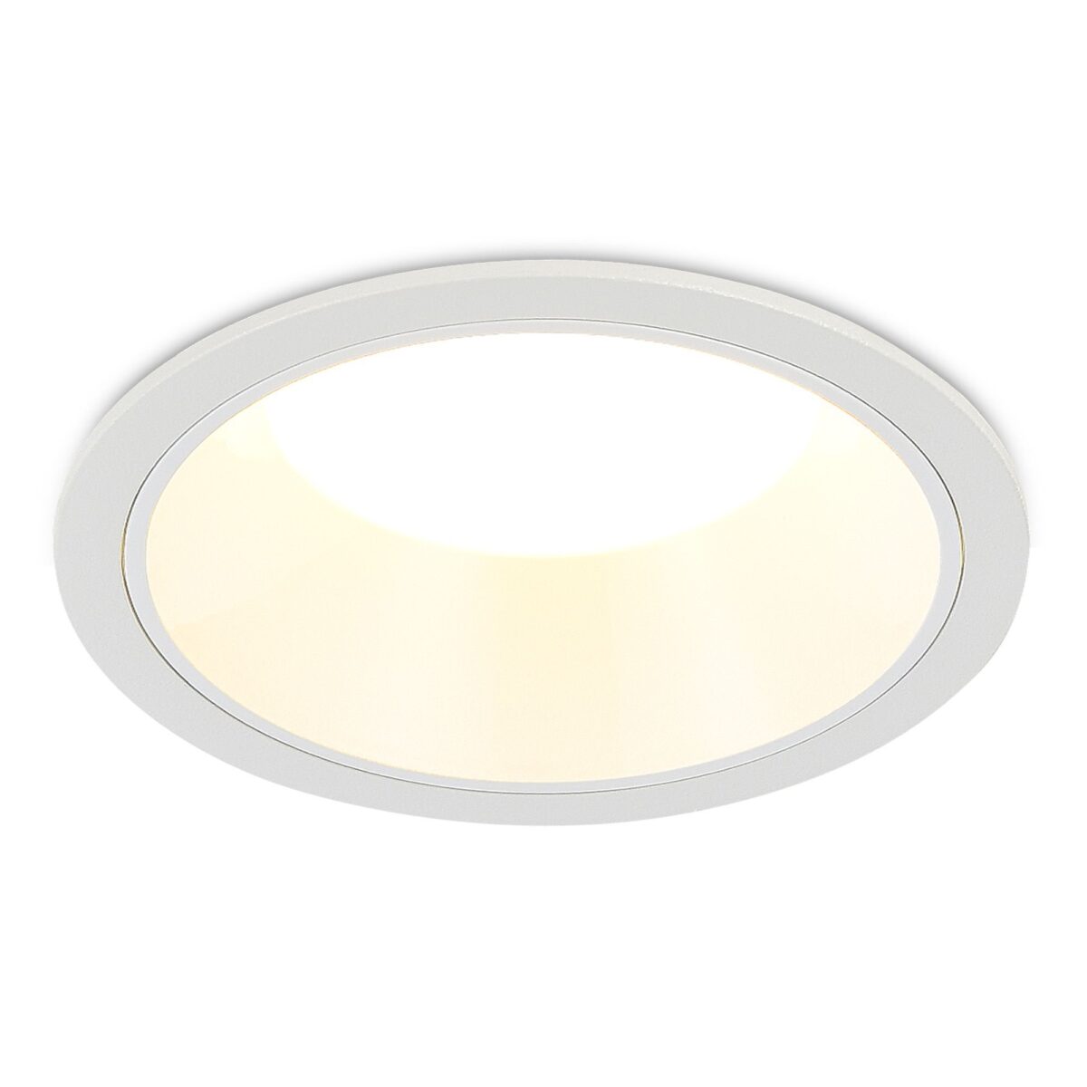ST755.538.12 Св-к встр. Белый LED 1*12W 3000K 1 080Lm Ra80 120° IP20 D105xH50 100-240V Встраиваемые светильники — изображение 1