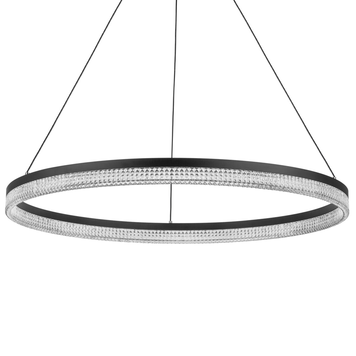 736187 Люстра ROTONDA 51W LED 2808LM 180G ЧЕРНЫЙ 3000K — изображение 3