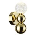 5008/4WL L-VISION ODL23 573 золотой/прозрачный/металл/акрил Бра LED 4W 4000K 230Лм CRYSTAL — изображение 2