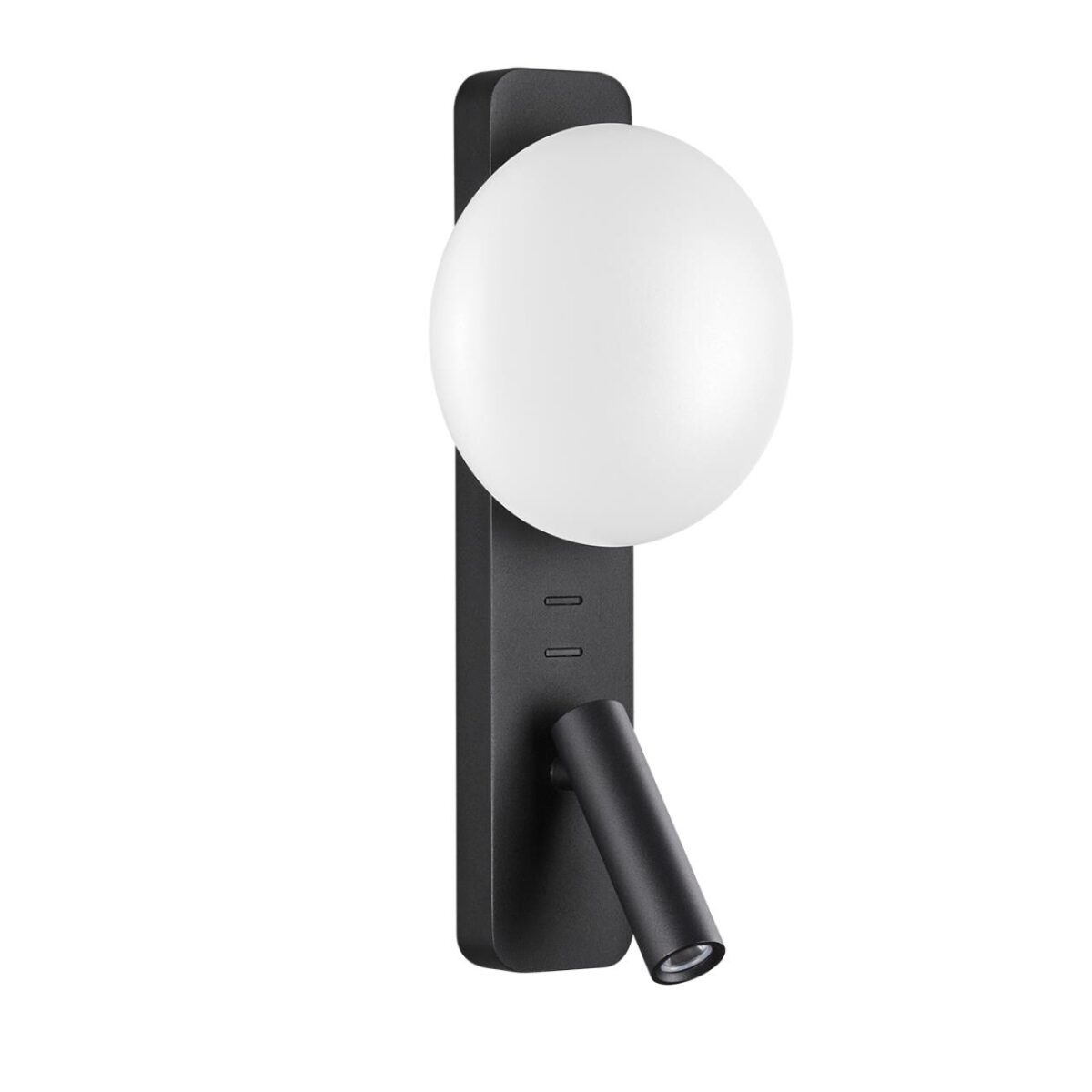 b003f0cb1343141162113c42d947ead8 7048/5WL HIGHTECH ODL25 473 металл/акрил черный Настенный светильник IP20 LED 1*5W + 1*3W 2700K CRI>90 ALBERGO — изображение 1
