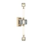 5426/28WL L-VISION ODL_EX24 000 золотой/белый/дымчатый/коньячный/металл/стекло/акрил Бра LED 28W 3000K KLIFF — изображение 3
