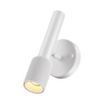 4239/1W HIGHTECH ODL21 321 белый/металл Настенный св-ник выкл на плафоне IP20 LED GU10 max 10W MEHARI — изображение 2