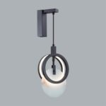 5422/17WL HIGHTECH ODL_EX25 083 черный/металл/алебастр Настенный светильник LED 17W 3000K 986Лм MERCURY — изображение 5