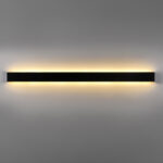 810547CCT Бра FIUME LED 40W 1580LM 120G ЧЕРНЫЙ 3000/4000/6000K — изображение 2