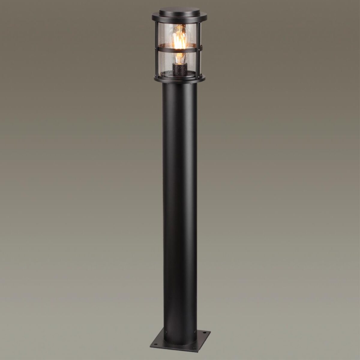 4964/1F NATURE ODL22 715 черный/стекло Ландшафтный светильник на столбе E27 1*60W IP44 MAGUS — изображение 4