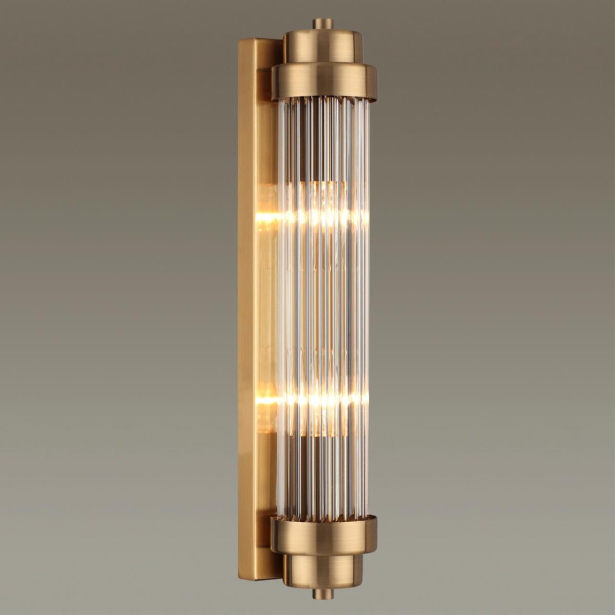 4821/2W WALLI ODL21 467 бронзовый/прозрачный Настенный светильник E14 2*40W LORDI — изображение 4
