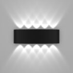 343057 Светильник GEMMA 10х1W LED 1100LM G ЧЕРНЫЙ 4000K IP65 — изображение 5