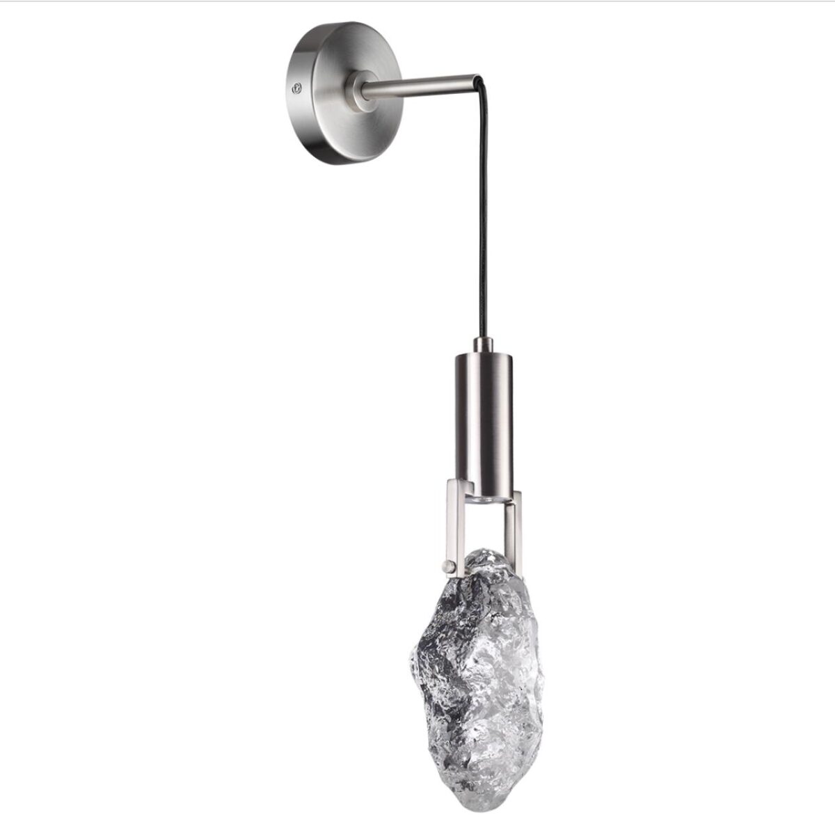 6696/5WL MIDCENT ODL24 239 Настенный светильник матовый никель/металл/стекло IP20 LED 5W 200Лм 3000K LIA — изображение 1