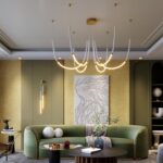 6639/16WL HIGHTECH ODL24 227 металл/античная бронза/белые бусы из акрила Настенный светильник IP20 LED 16W 3500K 220V MONELLA — изображение 2