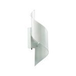 7100/6WL HIGHTECH ODL25 443 Настенный светильник white ice crack металл/акрил IP20 LED 15W 3000K/4000K 220-240V тумблер на корпусе BOCCOLO