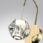 5085/5WL L-VISION ODL25 563 золото/прозрачный/металл/акрил Бра LED 5W 4000K 240Лм JEMSTONE — изображение 5