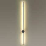 4335/18WL HIGHTECH ODL22 000 чёрный Настенный светильник IP20 LED 18W 849Лм 3000K FILLINI — изображение 5