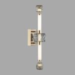 5426/28WL L-VISION ODL_EX24 000 золотой/белый/дымчатый/коньячный/металл/стекло/акрил Бра LED 28W 3000K KLIFF — изображение 4