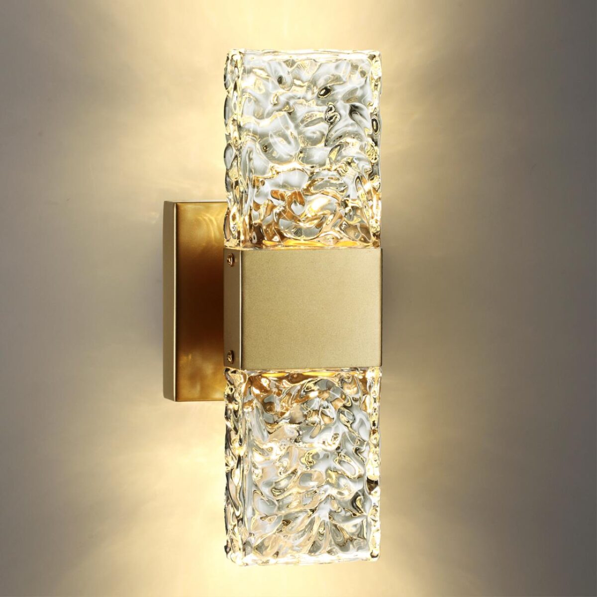 4364/5WL HIGHTECH ODL23 433 матовое золото/металл/стекло Настенный св-к IP20 LED 10W 612Лм 3000K RICCI — изображение 3