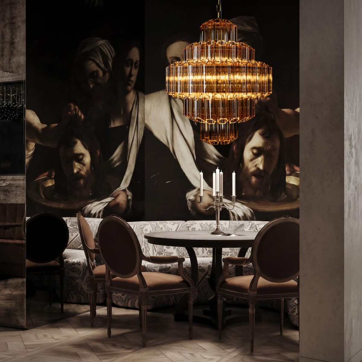10579/600 Amber Подвесная люстра LOFT IT Celebration — изображение 7