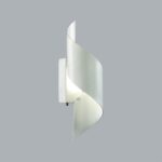 7100/6WL HIGHTECH ODL25 443 Настенный светильник white ice crack металл/акрил IP20 LED 15W 3000K/4000K 220-240V тумблер на корпусе BOCCOLO — изображение 4