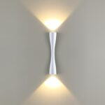 4290/10WL HIGHTECH ODL22 437 белый/металл Настенный светильник IP20 LED 10W 588Лм 3000K ANIKA — изображение 3