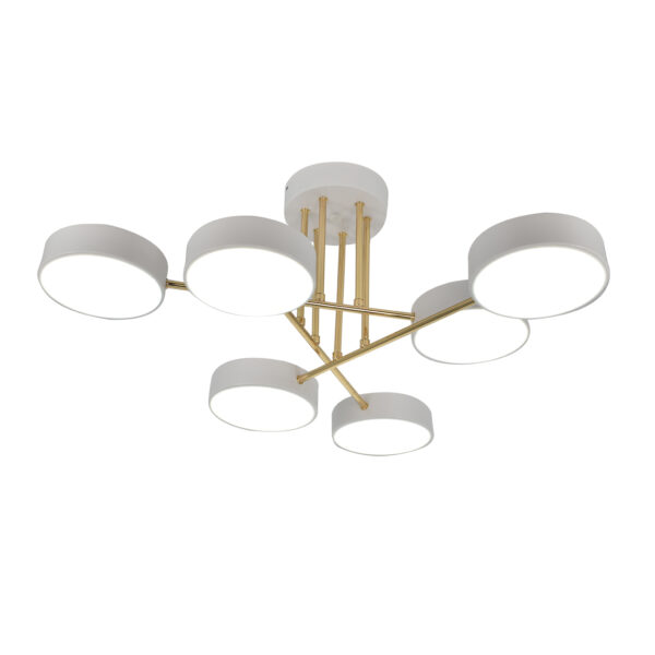 Escada 10262/6 LED*78W White/Gold
