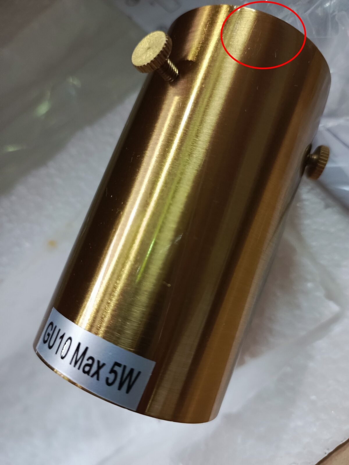 utsenka-SL1229.313.01 Подвес ST-Luce Латунь/Прозрачный GU10 1*5W ТЕРНИ — изображение 2