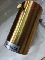 utsenka-SL1229.313.01 Подвес ST-Luce Латунь/Прозрачный GU10 1*5W ТЕРНИ — изображение 2