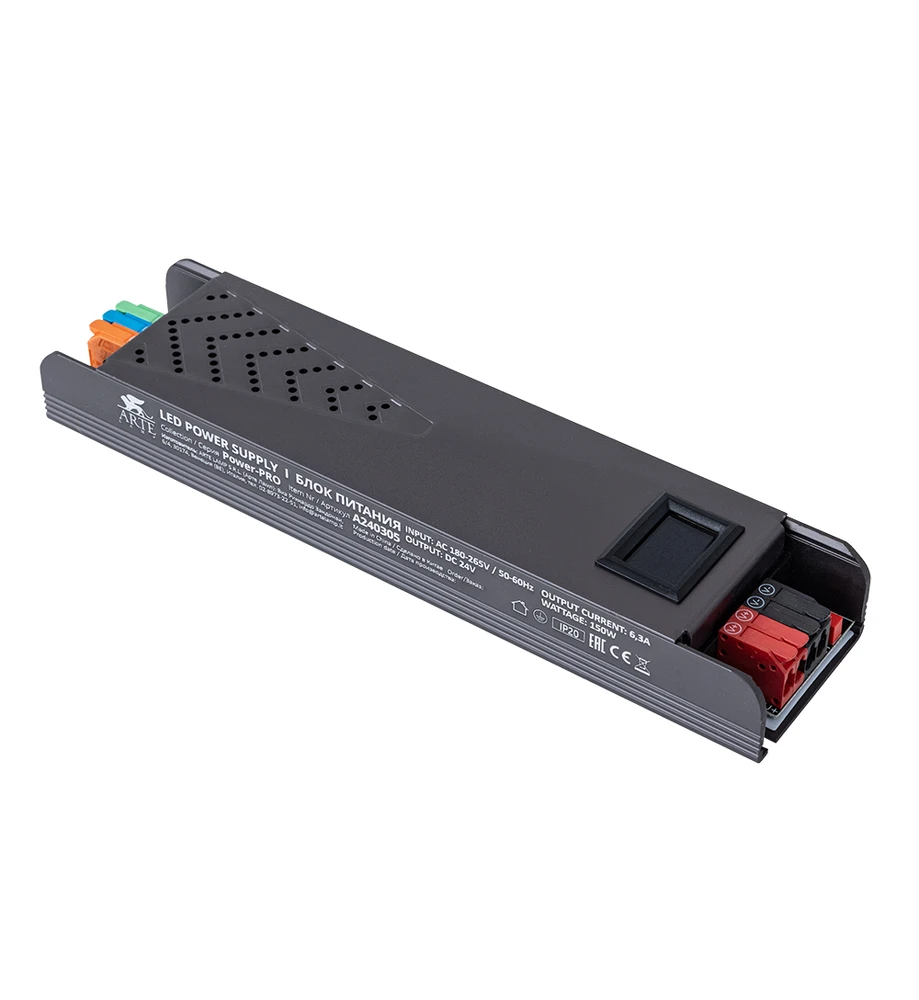 0-932 A240305N Преобразователь тока Power-Pro 24В 200Вт 8.3А IP20 — изображение 1