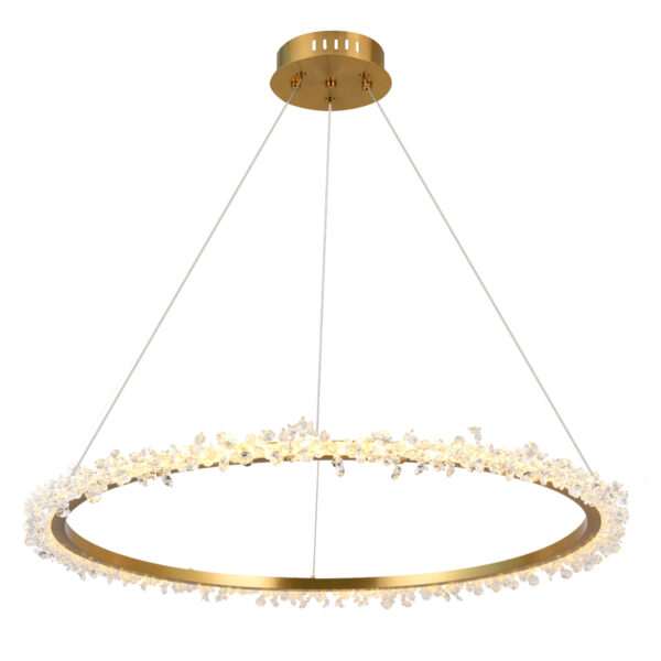 08454-80,36 Подвес ЛаураЛюкс латунь Led 49W