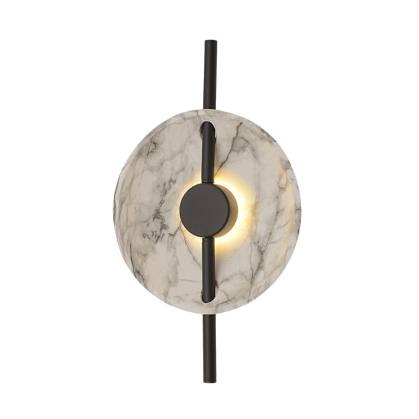08451W,19(01) Бра Велси черный/белый