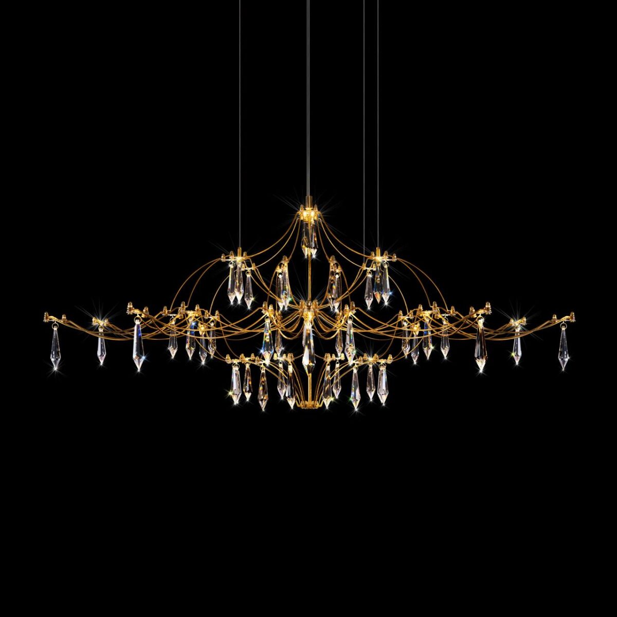 10587/1000 Gold Asfour Подвесной светильник LOFT IT Mira — изображение 4
