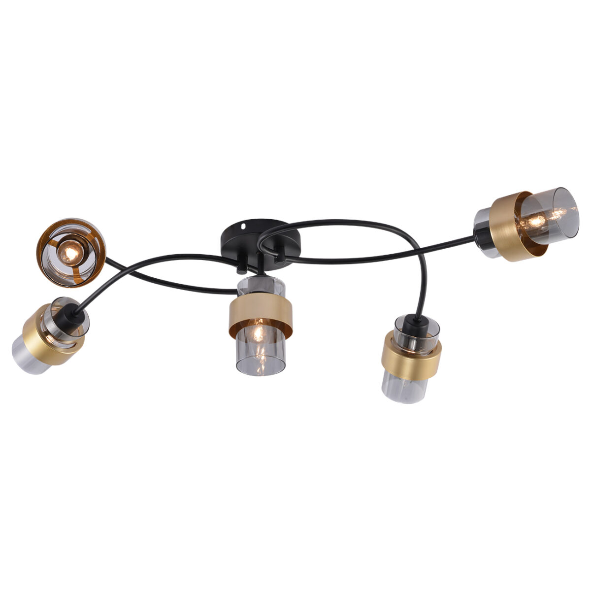 1624DF500D17E163A261_0 Escada 1139/5P E14*40W Black/Gold — изображение 1