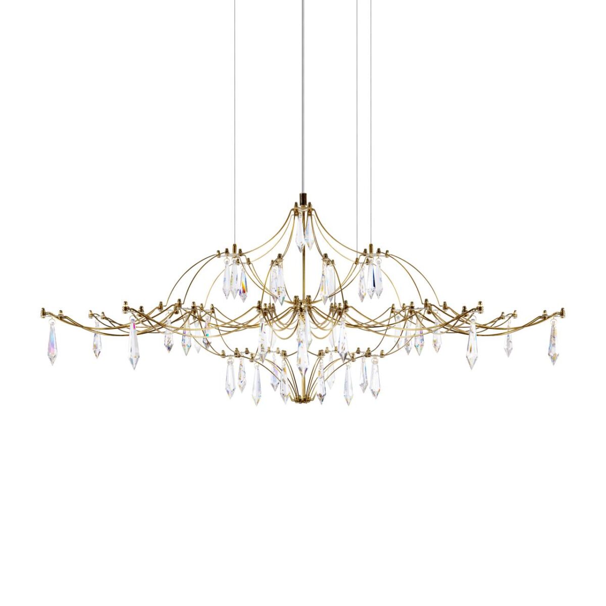 10587/1000 Gold Asfour Подвесной светильник LOFT IT Mira — изображение 3