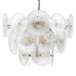 799083 Люстра RETRO 8х8W (led) E14 ЛАТУНЬ/ПРОЗРАЧНЫ — изображение 6
