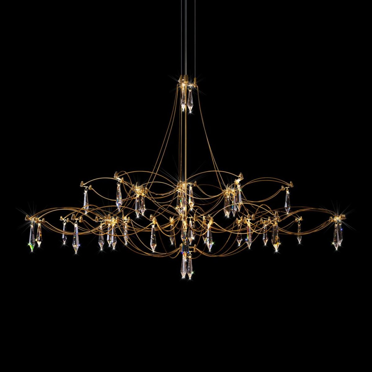 10590/1000 Gold Asfour Подвесной светильник LOFT IT Mira — изображение 4