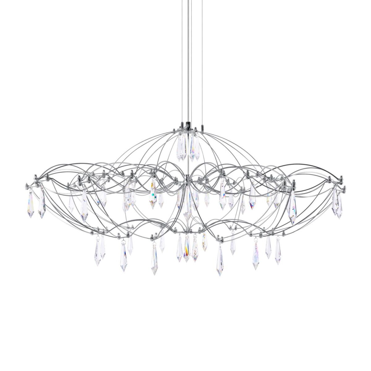 10586/900 Silver Asfour Подвесной светильник LOFT IT Mira — изображение 3