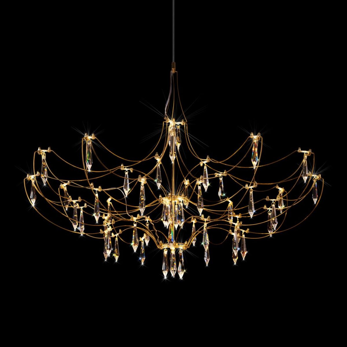 10589/900 Gold Asfour Подвесной светильник LOFT IT Mira — изображение 6