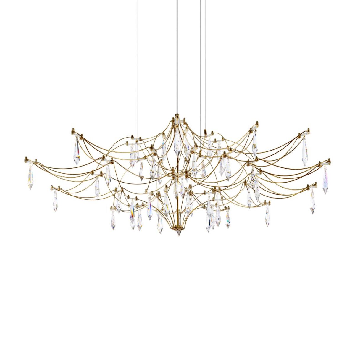 10587/1000 Gold Asfour Подвесной светильник LOFT IT Mira — изображение 5