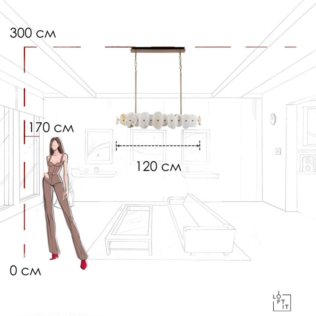 10248/1200 Подвесной светильник LOFT IT Alicante — изображение 10