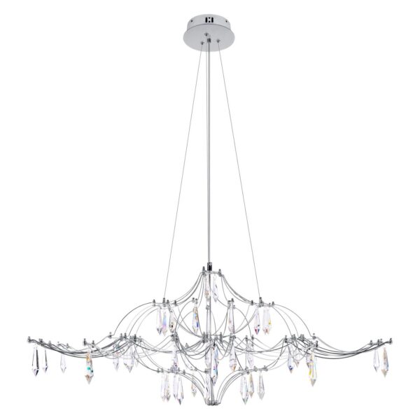 10587/1000 Silver Asfour Подвесной светильник LOFT IT Mira