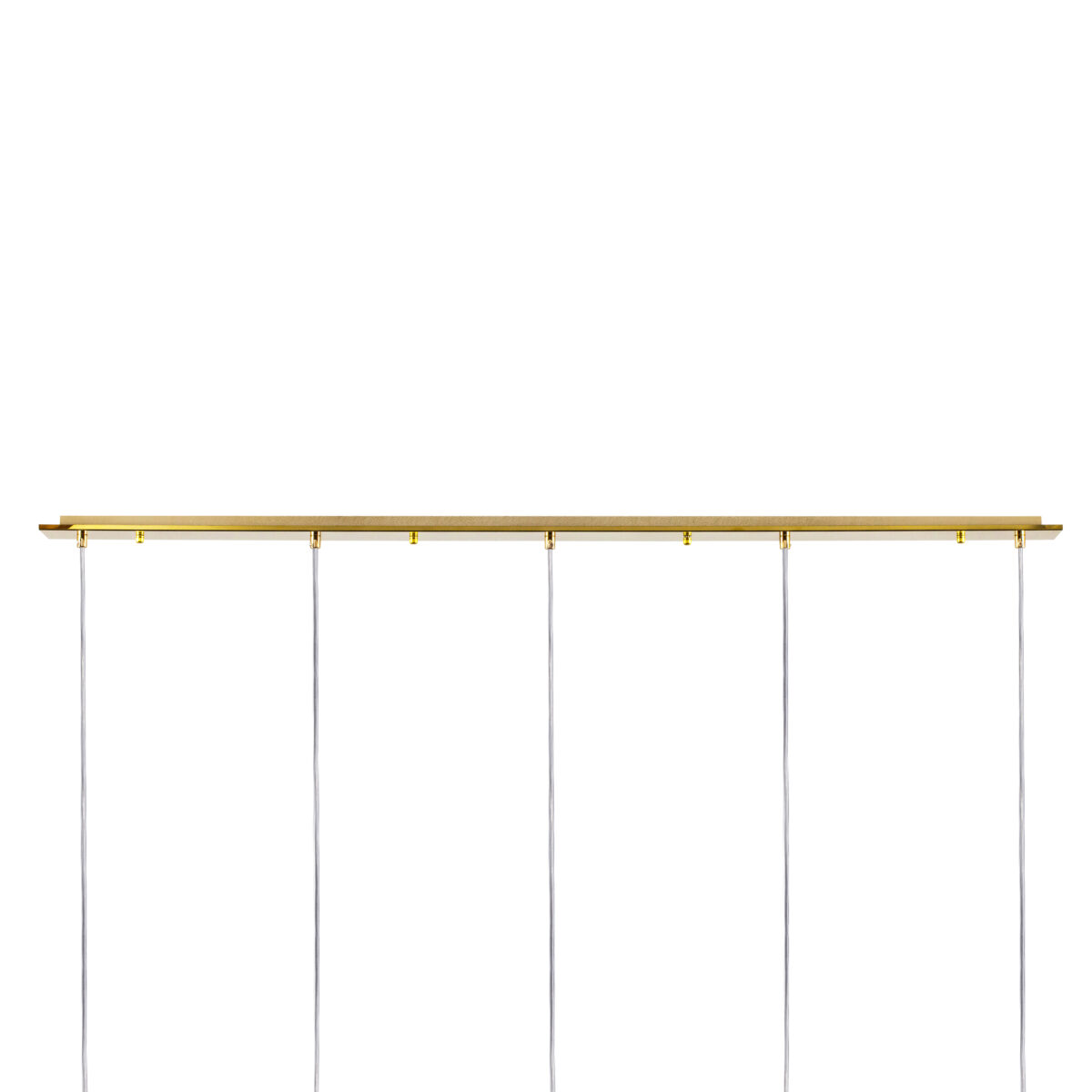 L5PL721132 Подвес пятерной линейный EXTRA 5x3x5W(led) G9  (721132 - 5 + 572162 -1) ЗОЛОТО — изображение 3