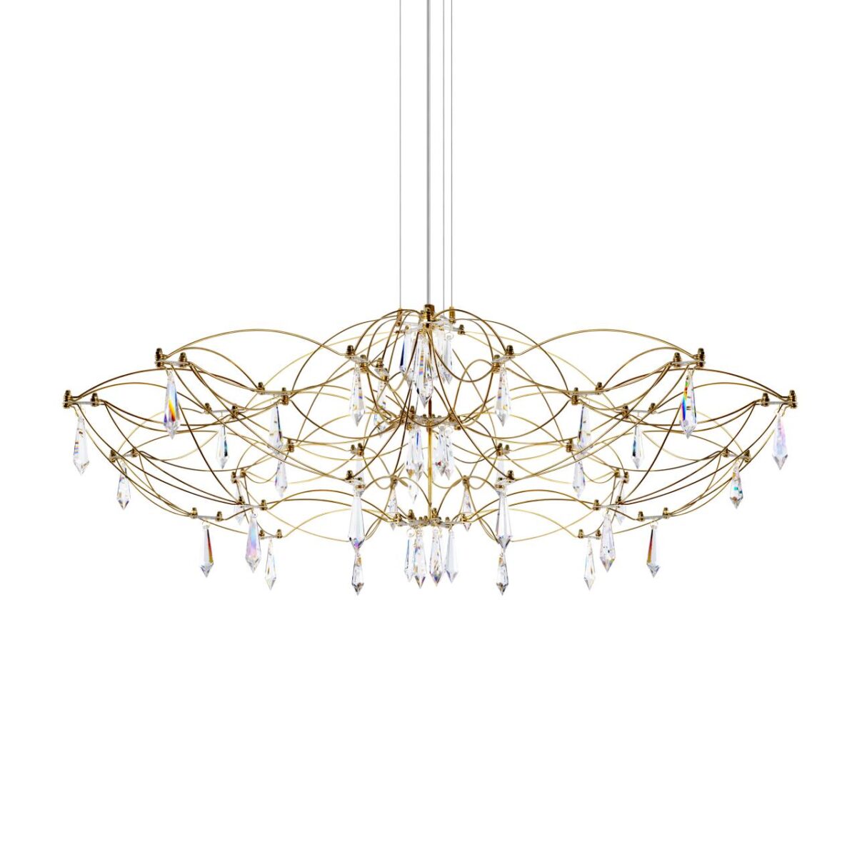 10586/900 Gold Asfour Подвесной светильник LOFT IT Mira — изображение 5