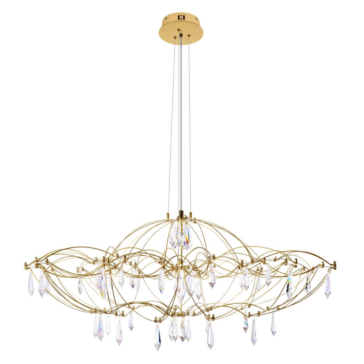 10586/900 Gold Asfour Подвесной светильник LOFT IT Mira — изображение 1