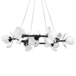 799097 Люстра CERAMO BW 9х6W(led) G9 ЧЕРНЫЙ/БЕЛЫЙ — изображение 4