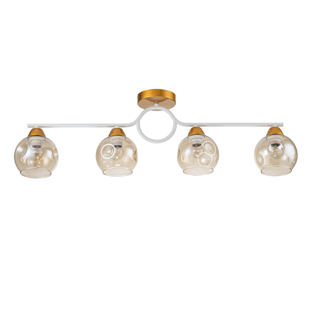 Escada 1100/4P E27*60W Gold/White — изображение 2