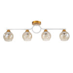 Escada 1100/4P E27*60W Gold/White — изображение 2