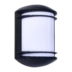SL076.401.01 Светильник уличный настенный ST-Luce Черный/Белый E27 1*60W AGIO — изображение 2
