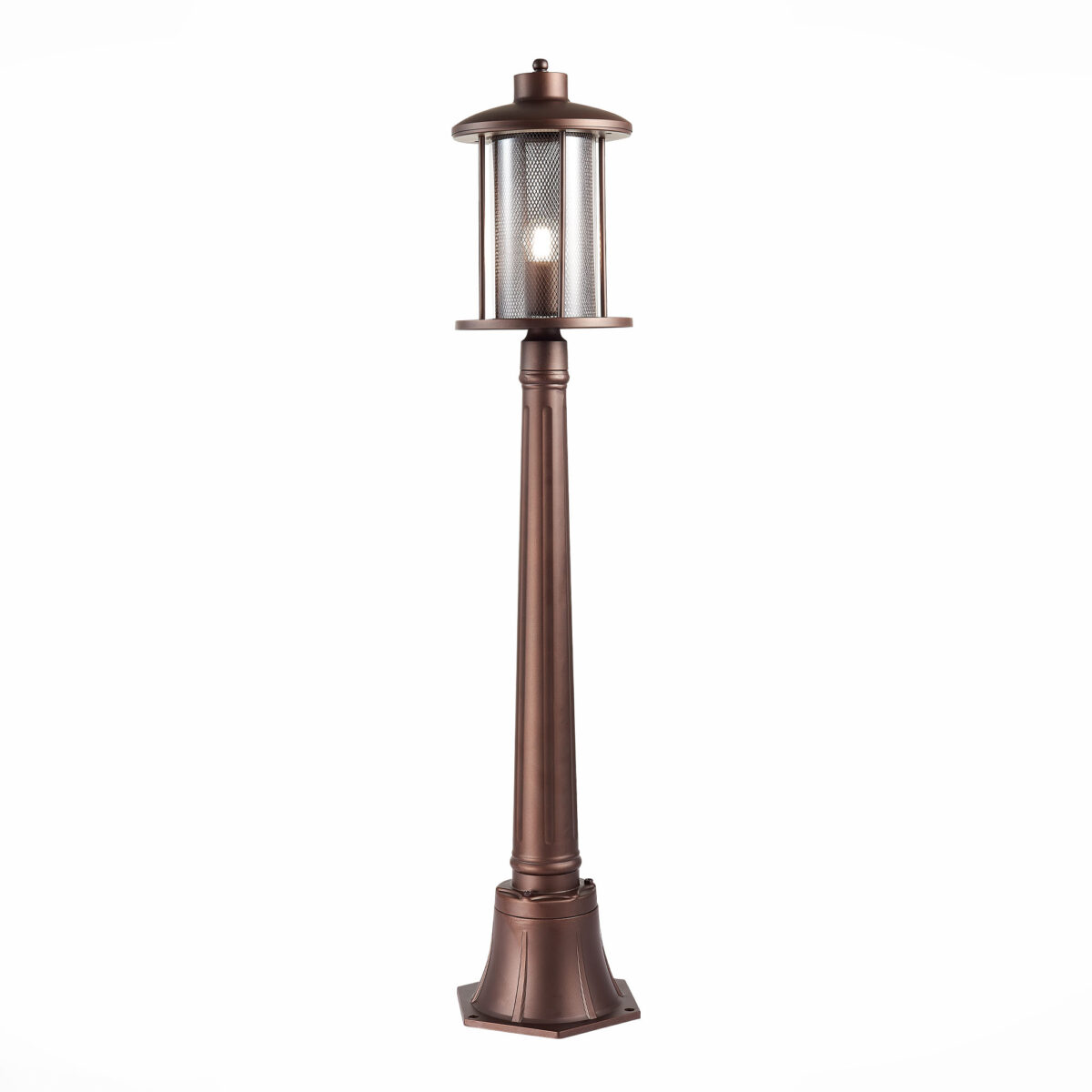 SL080.415.01_01W-1 SL080.415.01 Светильник уличный наземный ST-Luce Темный кофе/Прозрачный, Темный кофе E27 1*60W LASTERO — изображение 1