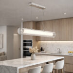 SL2010.103.01 Светильник подвесной ST-Luce Никель/Белый, Прозрачный LED 1*33W 3000K/4000K ЭНФИС — изображение 8