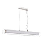 SL2010.113.01 Светильник подвесной ST-Luce Никель/Белый, Прозрачный LED 1*40W 3000K/4000K ЭНФИС — изображение 2